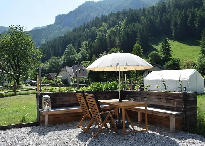 Wild Glamping In The Vienna Alps Hotel Nasswald photo